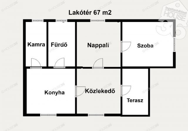 Eladó családi ház, Tiszaalpáron 23.9 M Ft, 2 szobás