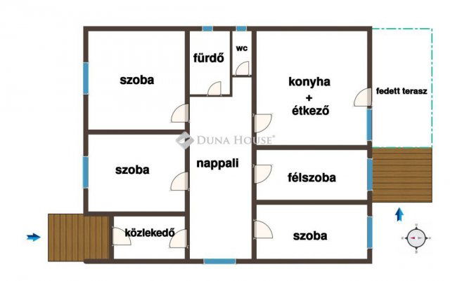 Eladó családi ház, Mándokon 24.19 M Ft, 4+1 szobás