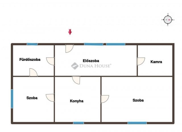 Eladó családi ház, Kunszálláson 28 M Ft, 2 szobás