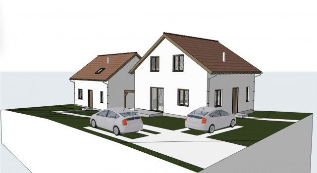 Eladó ikerház, Gödöllőn 115 M Ft, 4 szobás