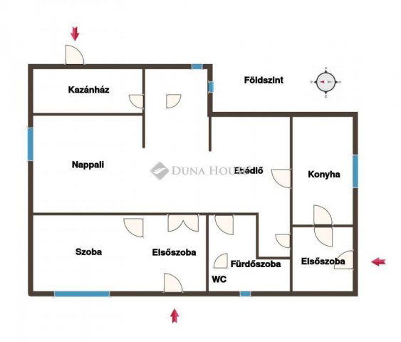 Eladó családi ház, Kiskunfélegyházán 43 M Ft, 5 szobás