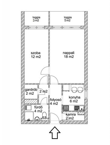 Eladó panellakás, Budapesten, XIV. kerületben 67.4 M Ft, 2 szobás