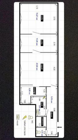 Eladó téglalakás, Budapesten, VIII. kerületben 92 M Ft, 3 szobás