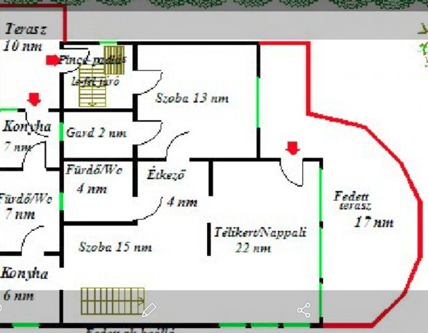 Eladó családi ház, Felsőpakonyban, Rákóczi utcában 109 M Ft