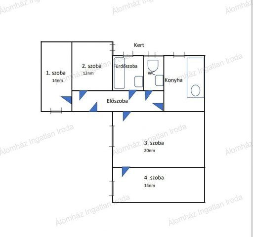 Kiadó téglalakás, albérlet, Budapesten, XIII. kerületben