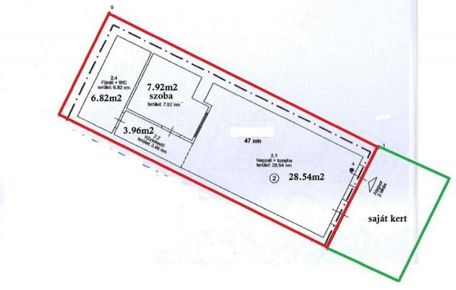 Eladó téglalakás, Érden 54.9 M Ft, 2 szobás