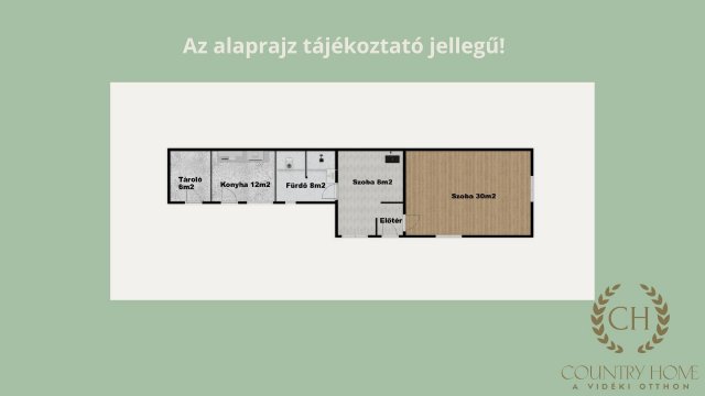 Eladó mezogazdasagi ingatlan, Sándorfalván 26.9 M Ft, 2 szobás