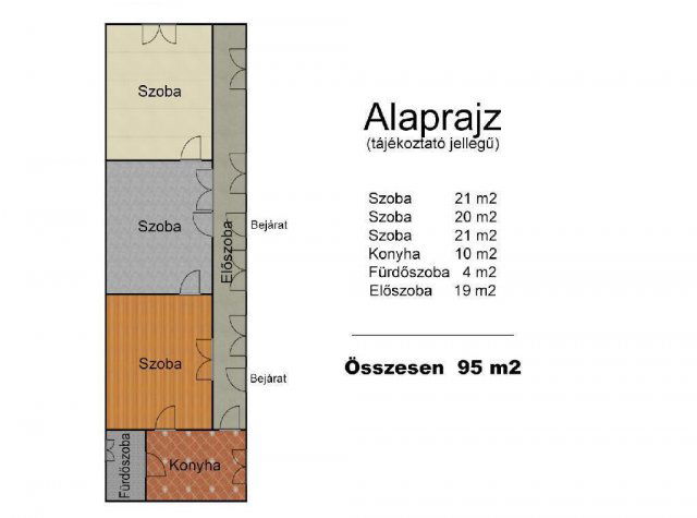 Eladó családi ház, Lázin 24.9 M Ft, 3 szobás