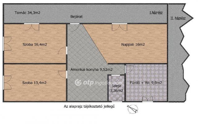 Eladó mezogazdasagi ingatlan, Ócsán 95 M Ft, 5+1 szobás
