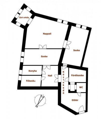 Eladó téglalakás, Budapesten, VII. kerületben 94.9 M Ft