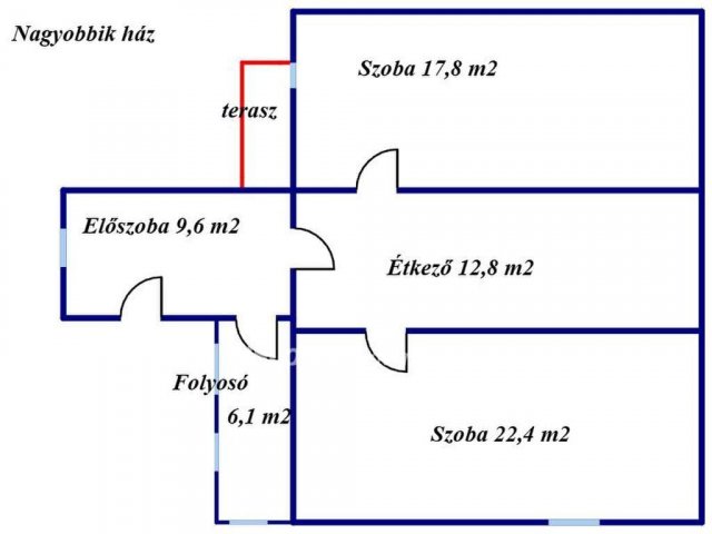 Eladó családi ház, Bükkábrányban 12.5 M Ft, 3+1 szobás