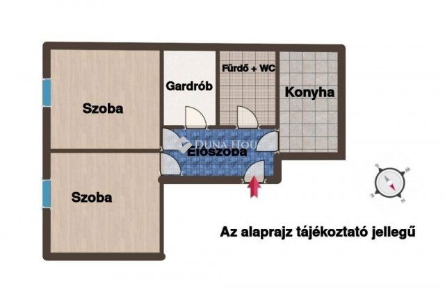 Eladó panellakás, Budapesten, XV. kerületben 59.5 M Ft, 2 szobás