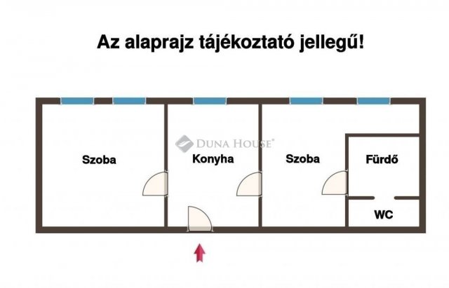 Eladó téglalakás, Budapesten, VI. kerületben 64.9 M Ft, 2 szobás