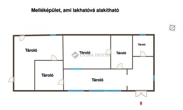 Eladó mezogazdasagi ingatlan, Kiskunmajsán 68 M Ft, 11 szobás