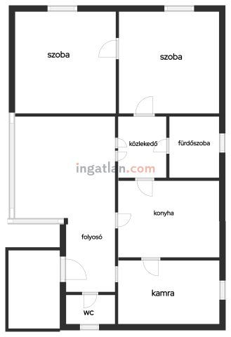 Eladó családi ház, Göncön 28 M Ft, 2 szobás