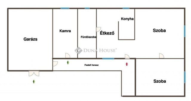 Eladó családi ház, Dabason 65 M Ft, 2 szobás