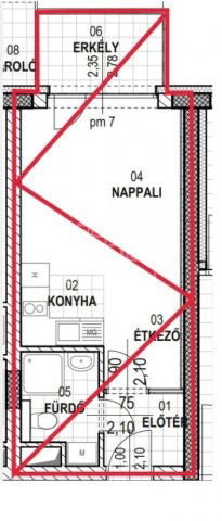 Eladó téglalakás, Budapesten, III. kerületben 72.9 M Ft