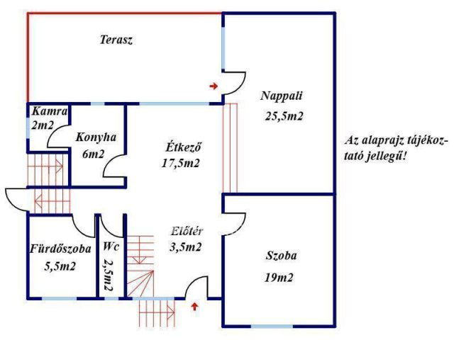 Eladó családi ház, Gyulán 68.5 M Ft, 5 szobás