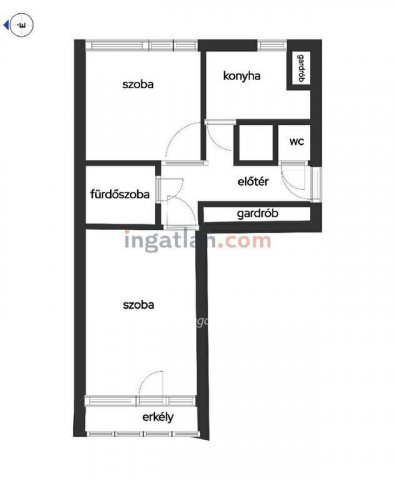 Eladó panellakás, Pécsett 47.9 M Ft, 2 szobás