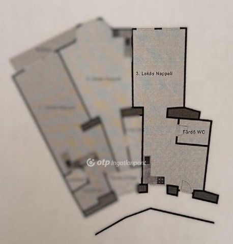 Eladó téglalakás, Budapesten, IX. kerületben 53.9 M Ft, 1 szobás