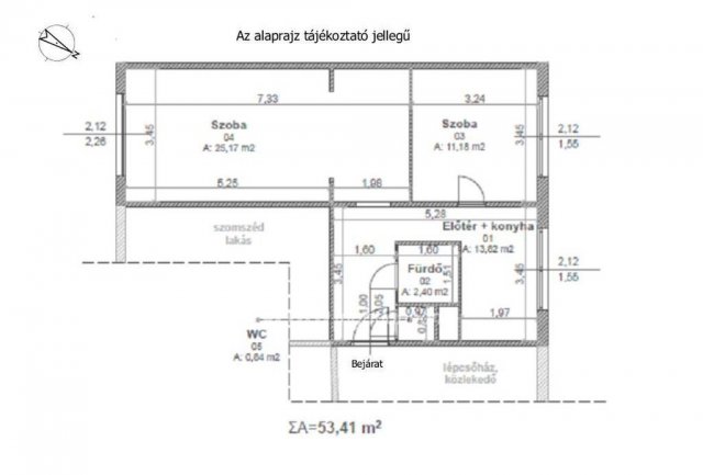 Eladó panellakás, Győrött 52.9 M Ft, 2 szobás