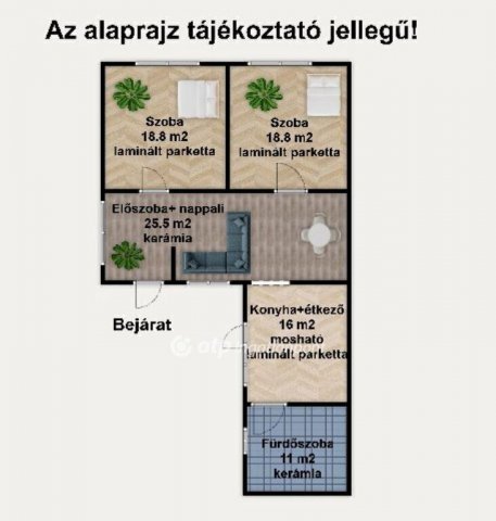Eladó családi ház, Ikrényen 72.9 M Ft, 3 szobás