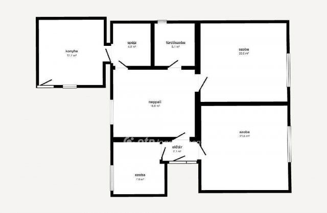 Eladó családi ház, Szikszón 43 M Ft, 3+1 szobás