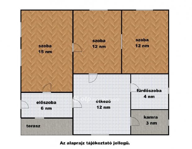 Eladó ikerház, Kenderesen 7.9 M Ft, 3 szobás