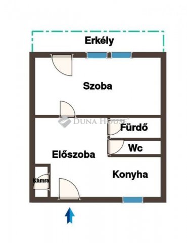 Kiadó panellakás, albérlet, Tatán, Egység utcában, 1 szobás