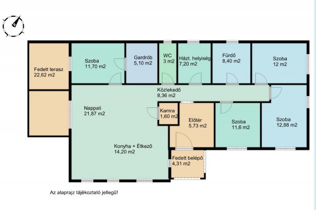 Eladó családi ház, Koroncón 97.9 M Ft, 5 szobás