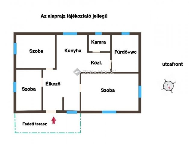 Eladó családi ház, Bodajkon 28 M Ft, 3 szobás