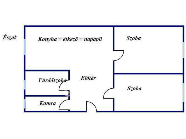 Eladó téglalakás, Pécsett 64.9 M Ft, 3 szobás