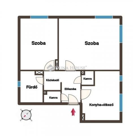 Eladó téglalakás, Budapesten, XX. kerületben 65.9 M Ft, 2 szobás