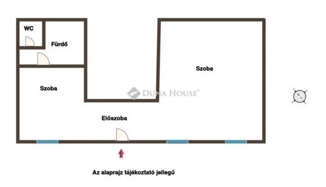 Eladó téglalakás, Budapesten, XX. kerületben 40 M Ft, 1 szobás