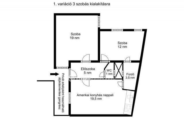 Eladó téglalakás, Budapesten, VIII. kerületben 63.99 M Ft