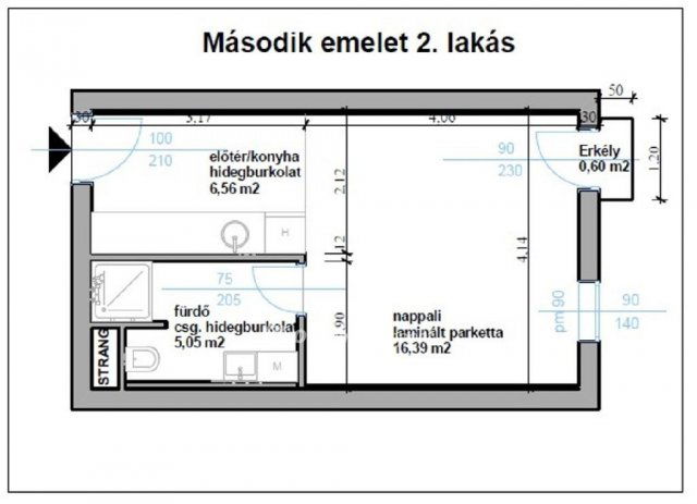 Eladó téglalakás, Bicskén 30.78 M Ft, 1 szobás