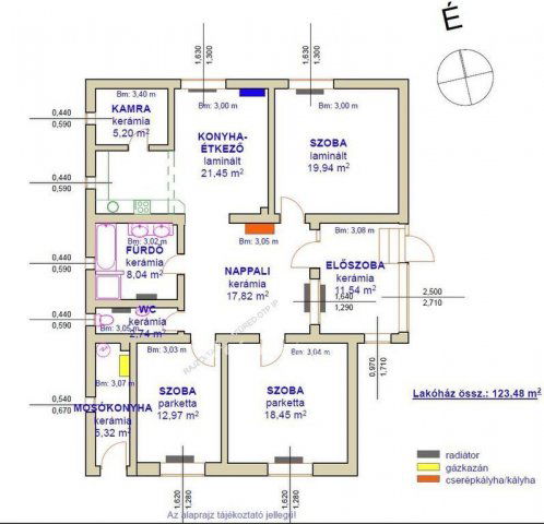 Eladó családi ház, Tiszacsegén 70 M Ft, 8 szobás