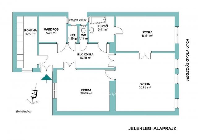 Eladó téglalakás, Budapesten, XIII. kerületben 147 M Ft