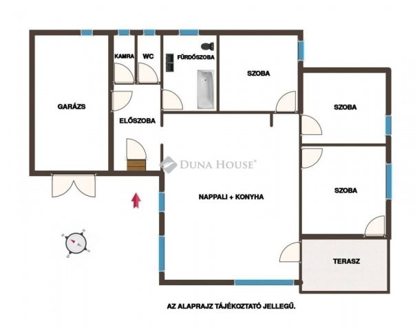 Eladó családi ház, Hajdúsámsonon 79.9 M Ft, 4 szobás