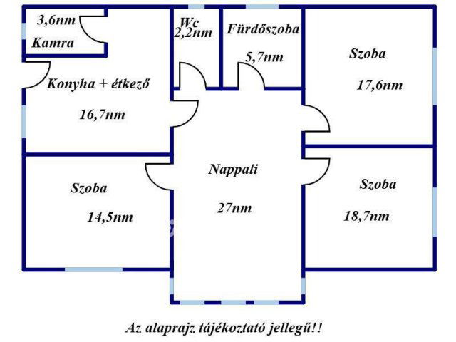 Eladó családi ház, Fegyverneken 31 M Ft, 3 szobás
