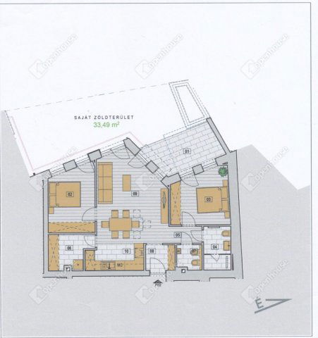 Eladó téglalakás, Zalaegerszegen 74.8 M Ft, 3 szobás