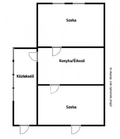 Eladó családi ház, Hajdúböszörményen 15.5 M Ft, 2 szobás