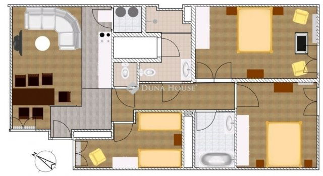 Eladó téglalakás, Budapesten, VI. kerületben 149 M Ft, 4 szobás