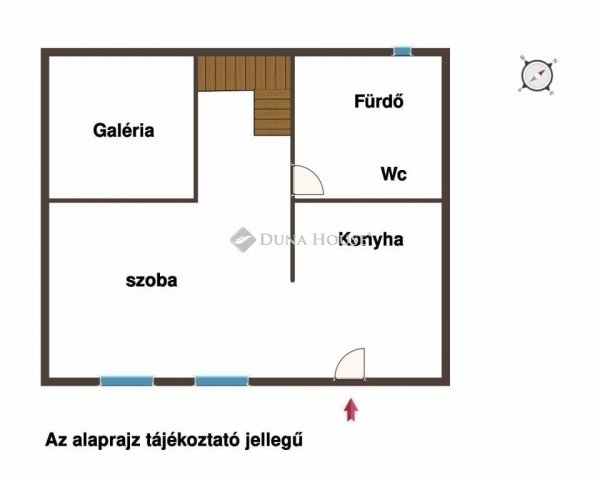 Eladó téglalakás, Budapesten, VII. kerületben 59 M Ft, 1 szobás