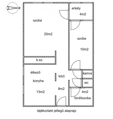 Eladó téglalakás, Hévízen 57.6 M Ft, 1+1 szobás