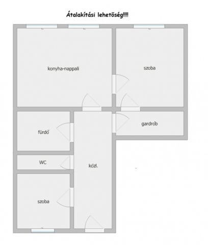 Eladó téglalakás, Szegeden 45.9 M Ft, 2 szobás