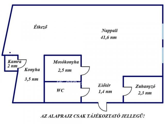 Eladó nyaraló, Cserkeszőlőn 64 M Ft, 3 szobás