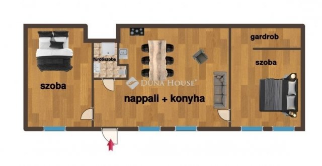 Eladó téglalakás, Budapesten, VII. kerületben 108 M Ft, 3 szobás