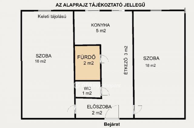 Eladó panellakás, Budapesten, XIV. kerületben 79 M Ft, 2 szobás
