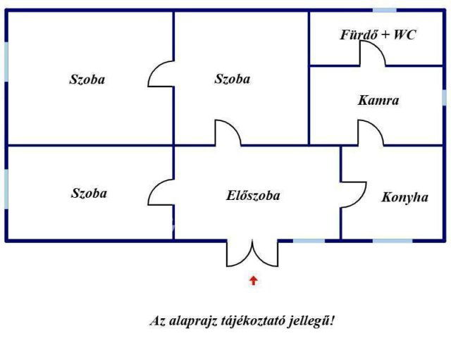 Eladó családi ház, Kunszentmártonban 11.99 M Ft, 3 szobás